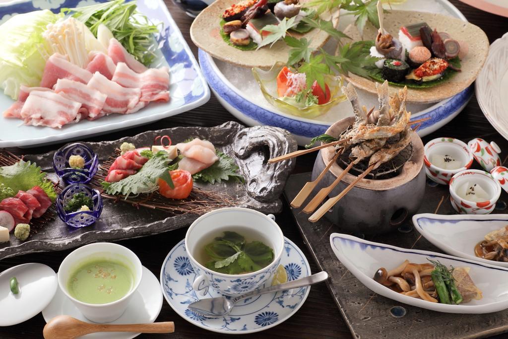Fujiya Hotel Minamioguni Bagian luar foto